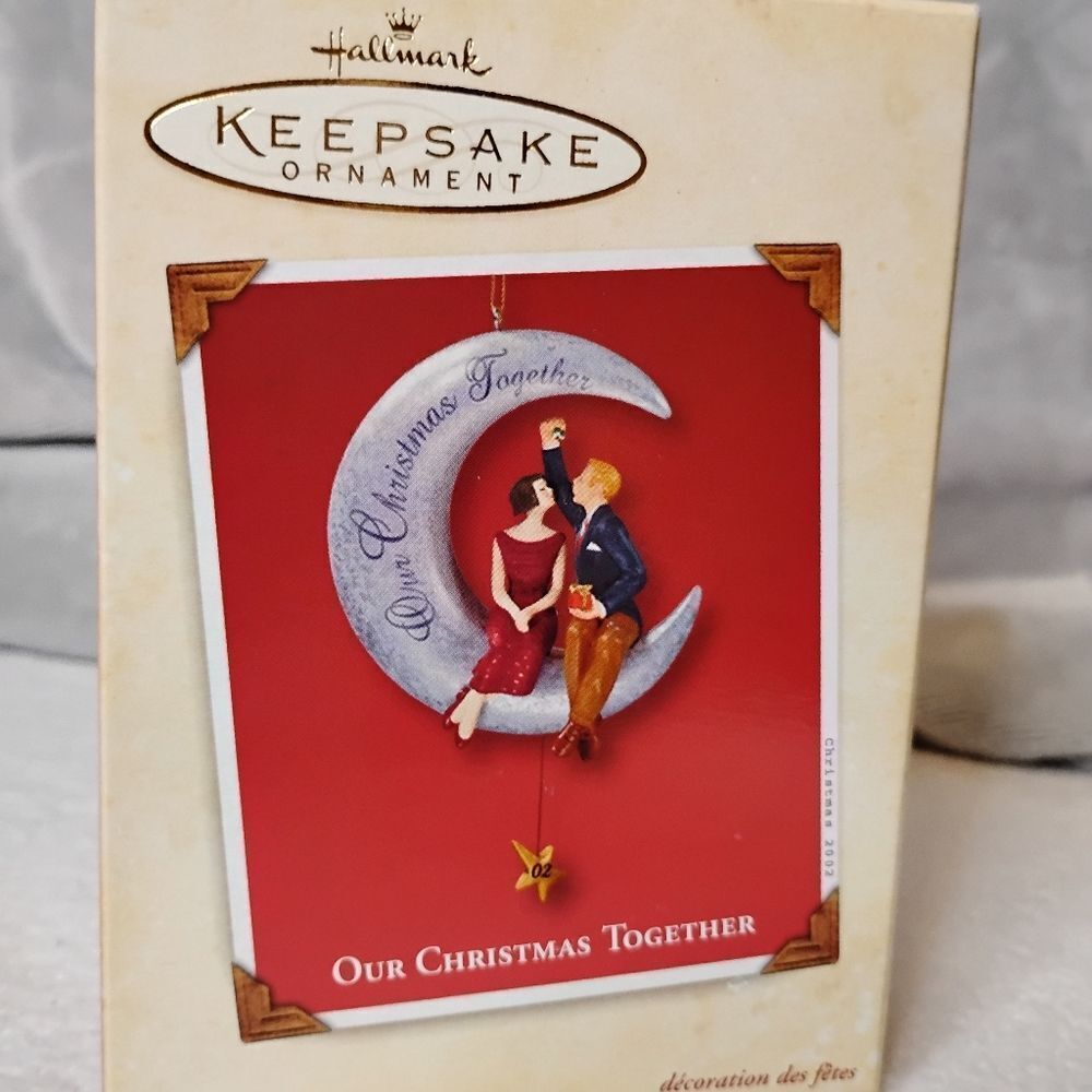2002 Couple Hallmark Ornament